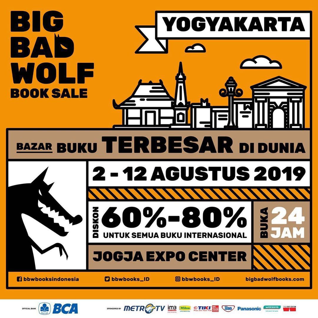 THE BIG BAD WOLF BOOK SALE YOGYAKARTA 2019